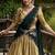 Traditional Cream Poly Cotton Half Saree With Zari Weaving Work Lehenga Choli