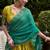 Traditional Yellow Poly Cotton Half Saree With Zari Weaving Work Lehenga Choli