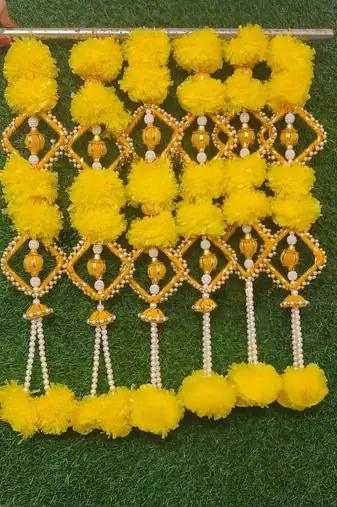 handmade small decorative hanging for home wall bedroom living room decoration (pack of 4)