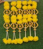 handmade small decorative hanging for home wall bedroom living room decoration (pack of 4)