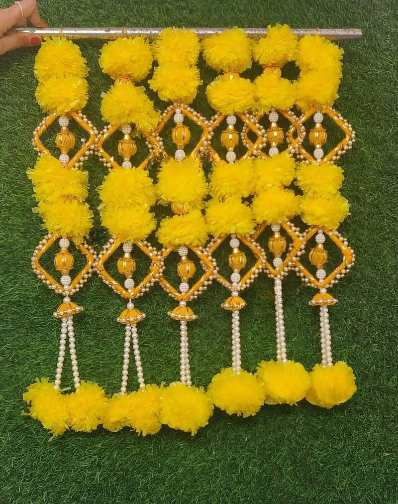 handmade small decorative hanging for home wall bedroom living room decoration (pack of 4)