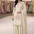 Heavy chinon silk embroidered thread work kurta plazzo set
