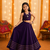 Girl's premium roman silk flared chaniya choli for navratri & garba
