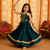 Premium roman silk fully flared navratri chaniya coli for kid's