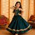 Premium roman silk fully flared navratri chaniya coli for kid's