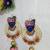 shubh labh shree nath ji with gota chakri latkan  shubh labh latkan for home & door home decor (pack of 2)