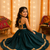 Premium roman silk fully flared navratri chaniya coli for kid's