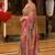 Silk Blend Saree With Print And Real Mirror Work