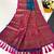 blue color zari weaves and meenakari work in border having contrast pallu silk blend saree