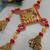 decorative subh labh pom pom bell hanging  all festival decor(pack of 2)
