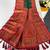 dark green color zari weaves and meenakari work in border having contrast pallu silk blend saree