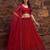 red net embroidered party lehenga choli