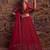 red net embroidered party lehenga choli