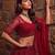 red net embroidered party lehenga choli