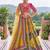 multicolor silk blend embroidered wedding lehenga choli