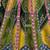 multicolor silk blend embroidered wedding lehenga choli