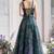 green organza printed festival lehenga choli