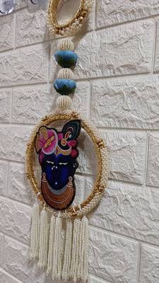 traditional decorative shrinath ji chudi latkan wall hanging  wall hanging for home decor (pack of 2) 2