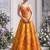 yellow organza printed festival lehenga choli