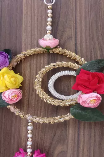 handmade decorative hanging decor for home decoration multicolor (pack of 2)
