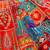 Heavy Position Print Embroidered Maxi Suit Set