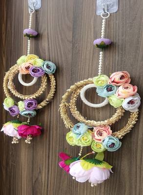 handmade door hanging decorative latkan  home festive decor pack of 2 2
