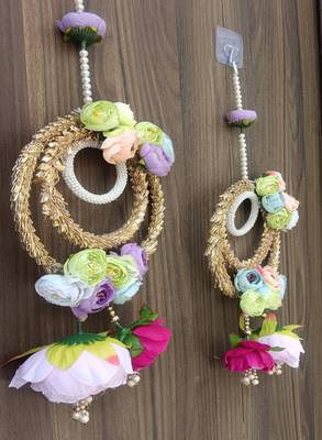 handmade door hanging decorative latkan  home festive decor pack of 2 3