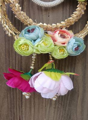 handmade door hanging decorative latkan  home festive decor pack of 2 4