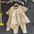 Off white embroidered chanderi cotton silk kurti set