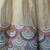 Off white embroidered cotton silk kurti lehenga set