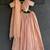 Peach embroidered organza chanderi lehenga set