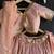 Peach embroidered organza chanderi lehenga set