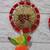 shubh labh chudi parrot hanging perfect for home decor  handmade toran hanging festival decor (pack of 2)