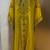 Yellow embroidery work dubai fancy kaftan