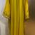 Yellow embroidery work dubai fancy kaftan