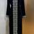 Black velve heavy silver panel work takchita kaftan