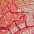 Light pink color pure soft silk blend women's zari woven sarees