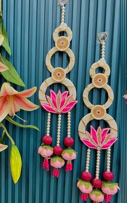 handmade hanging decor for room wall decoration home decoration (pack of 2) 2