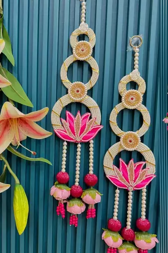 handmade hanging decor for room wall decoration home decoration (pack of 2)