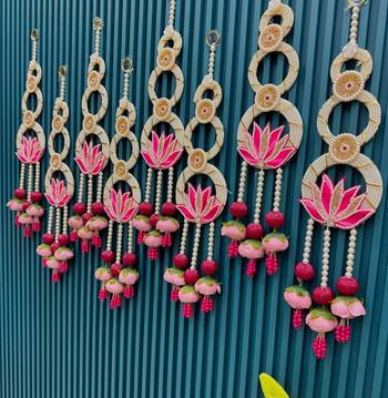 handmade hanging decor for room wall decoration home decoration (pack of 2) 3