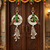 handmade shubh labh parrot door hanging decorative  traditional wall hanging decor for home decor (pack of 2)