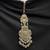 Handcrafted Oxidized Brass Chabi Challa Saree Keychain, Dual Tone Ethnic Accessory