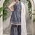 Women Printed Regular Sequinned Kurta with Sharara & With Dupatta
