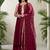 Women Ethnic Motifs Embroidered Regular Kurta with Palazzos & With Dupatta