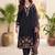 Women Floral Embroidered Pure Cotton Kurta with Trousers & With Dupatta