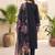 Women Floral Embroidered Pure Cotton Kurta with Trousers & With Dupatta