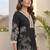 Women Ethnic Motifs Printed Regular Thread Work Pure Cotton Kurta with Trousers & With Dupatta
