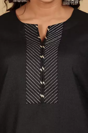 Women Ethnic Motifs Yoke Design Regular Kurta with Trousers & With Dupatta