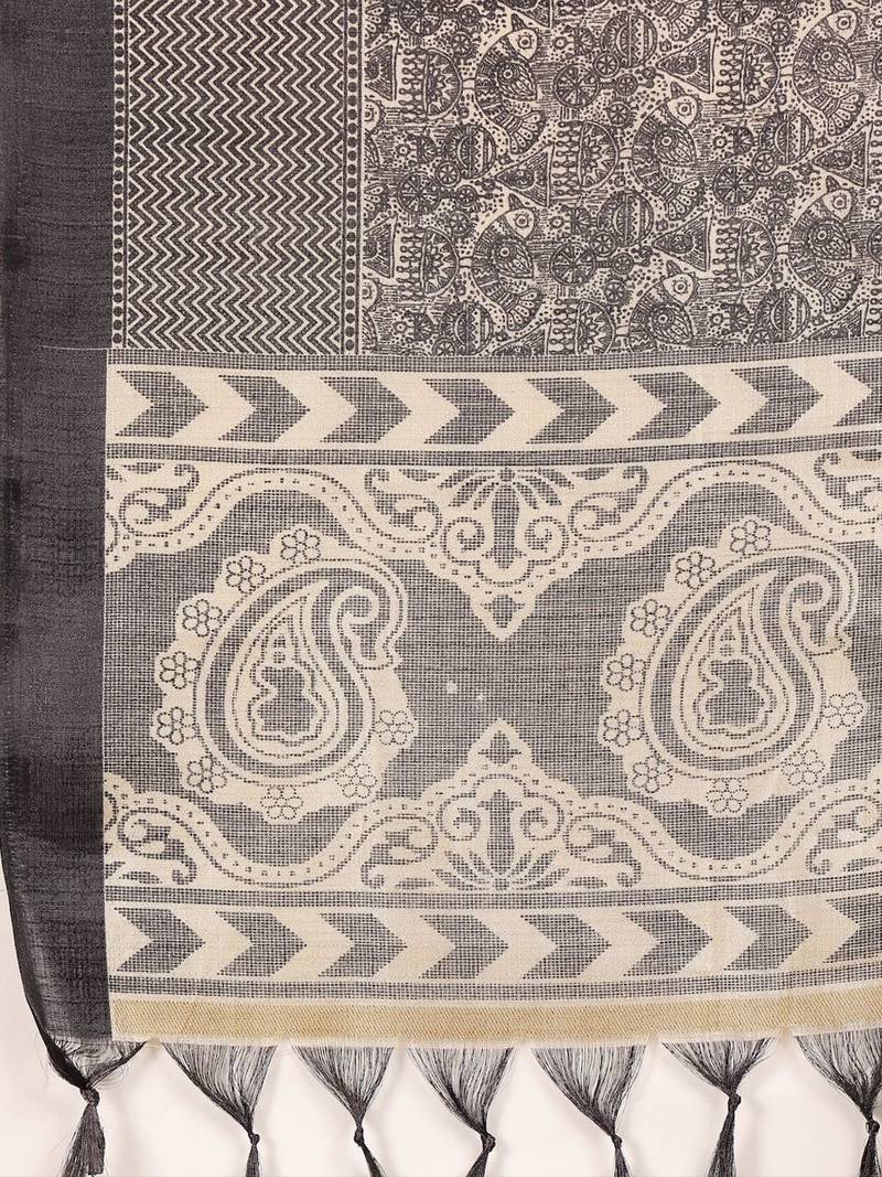 Women Ethnic Motifs Yoke Design Regular Kurta with Trousers & With Dupatta