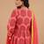Women Printed Empire Kurta with Trousers & With Dupatta